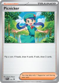 pokemon scarlet violet promos picnicker svp114