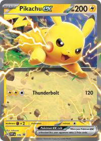 pokemon scarlet violet promos pikachu ex svp106