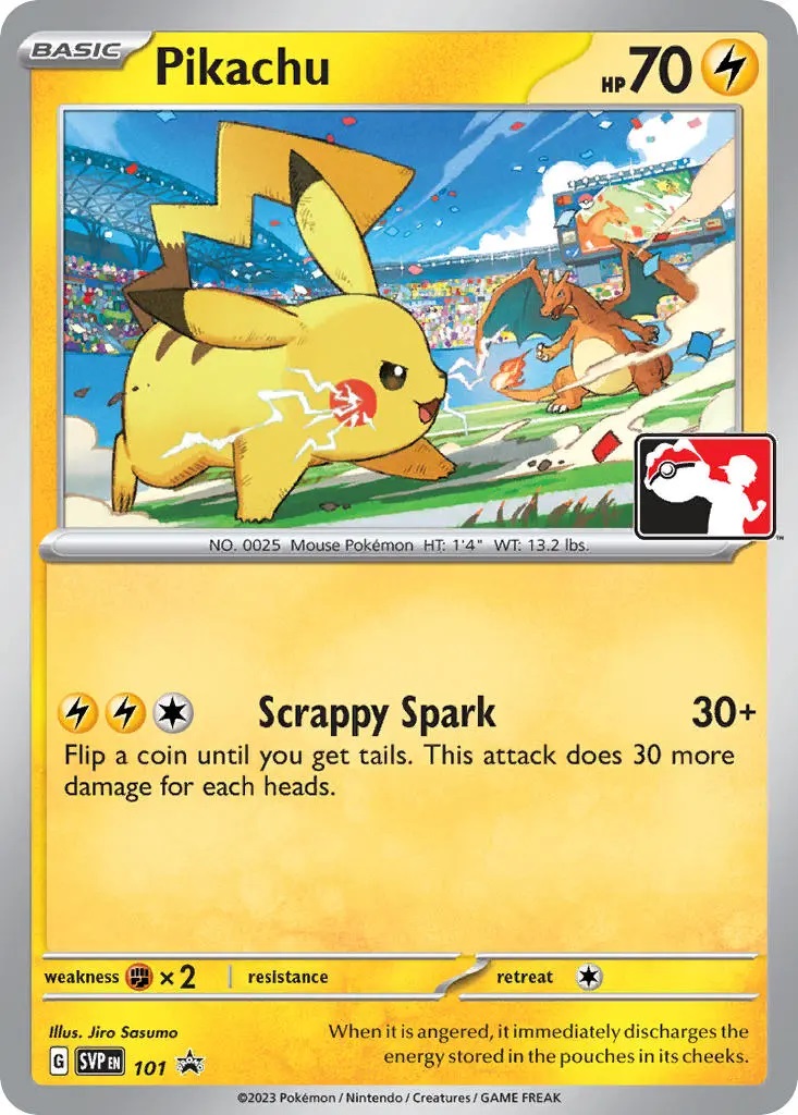 Pikachu - SVP101 - League Promo