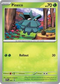 pokemon scarlet violet promos pineco svp061