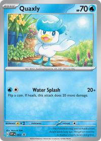 pokemon scarlet violet promos quaxly svp003