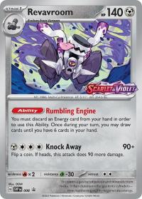 pokemon scarlet violet promos revavroom svp008