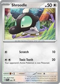 pokemon scarlet violet promos shroodle svp099