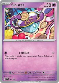 pokemon scarlet violet promos sinistea svp062