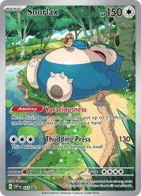 pokemon scarlet violet promos snorlax svp051