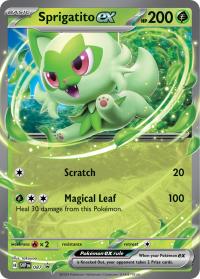 pokemon scarlet violet promos sprigatito ex svp087