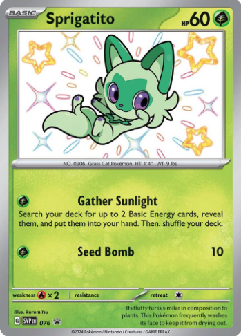 Sprigatito - SVP076