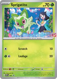 pokemon scarlet violet promos sprigatito svp191