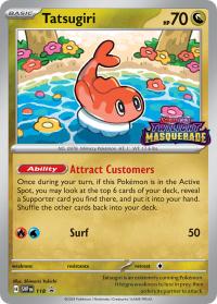 pokemon scarlet violet promos tatsugiri svp118