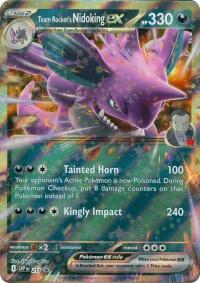 pokemon scarlet violet promos team rocket s nidoking ex svp217