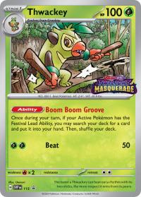 pokemon scarlet violet promos thwackey svp115