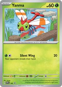 pokemon scarlet violet promos yanma svp185