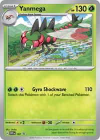 pokemon scarlet violet promos yanmega svp187