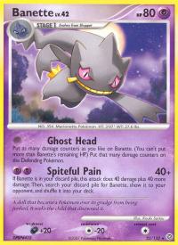 pokemon secret wonders banette 23 132