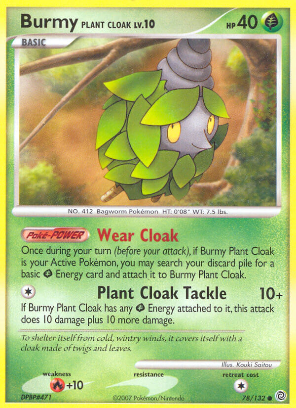 Burmy Plant Cloak - 78-132