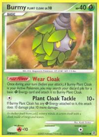 pokemon secret wonders burmy plant cloak 78 132