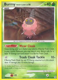 pokemon secret wonders burmy trash cloak 80 132
