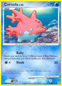 pokemon secret wonders corsola 84 132