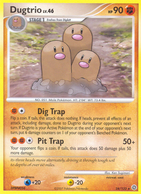 Dugtrio - 24/132 (RH)