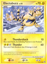 pokemon secret wonders electabuzz 87 132