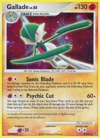 pokemon secret wonders gallade 6 132