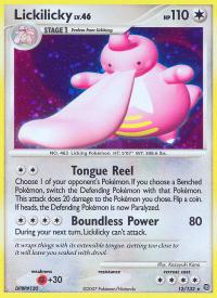 pokemon secret wonders lickilicky 12 132 rh