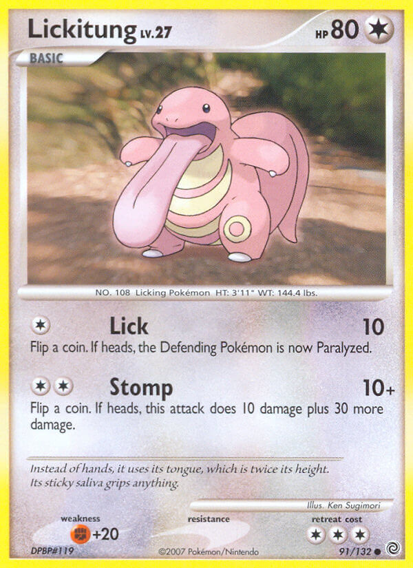 Lickitung - 91/132 (RH)