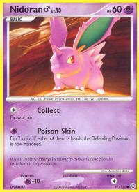 pokemon secret wonders nidoran 97 132