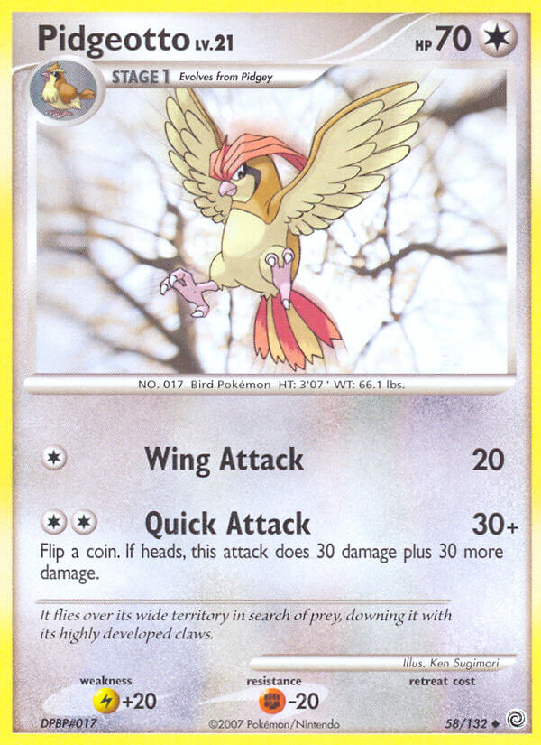 Pidgeotto - 58/132 (RH)