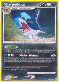 pokemon secret wonders sharpedo 37 132 rh