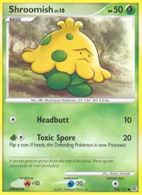 pokemon secret wonders shroomish 108 132 rh