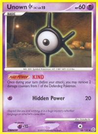 pokemon secret wonders unown k 68 132 rh