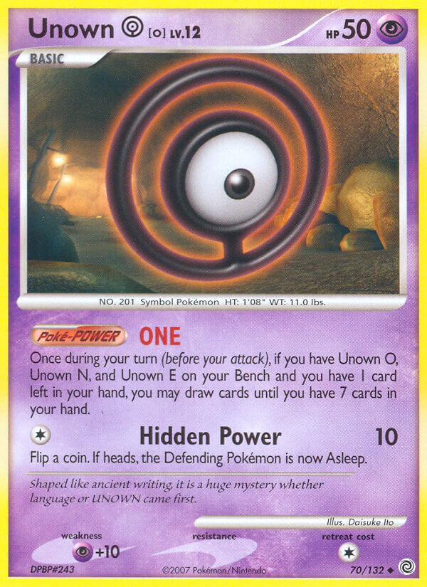 Unown O - 70-132