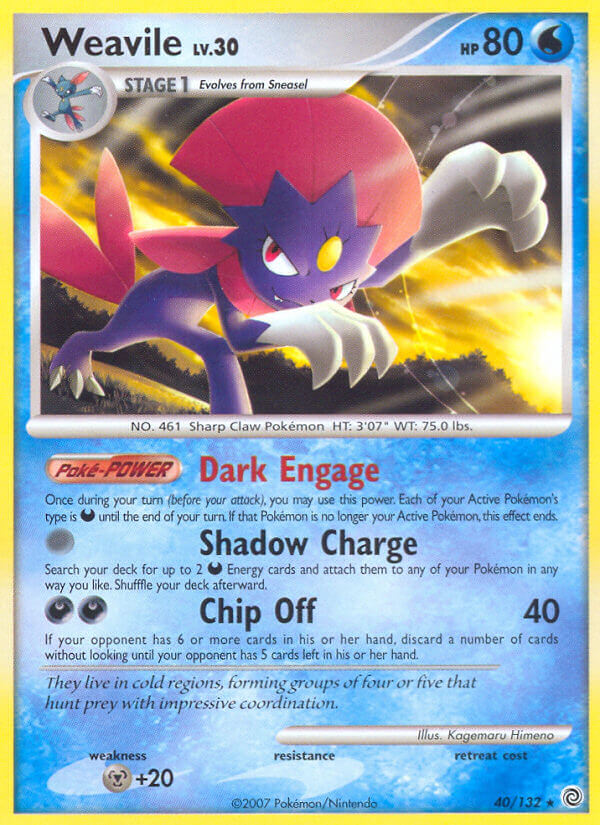 Weavile - 40/132 (RH)