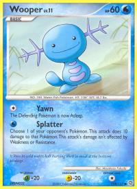 pokemon secret wonders wooper 118 132 rh