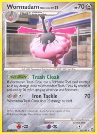 pokemon secret wonders wormadam trash cloak 43 132