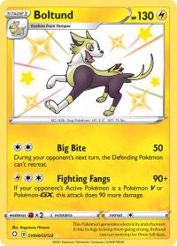 pokemon shining fates boltund sv40 sv122