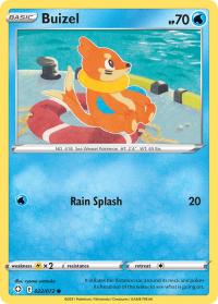 pokemon shining fates buizel 22 72