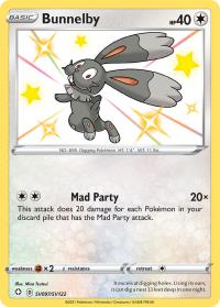 pokemon shining fates bunnelby sv97 sv122