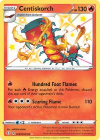 pokemon shining fates centiskorch sv19 sv122