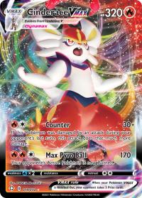 pokemon shining fates cinderace vmax 19 72