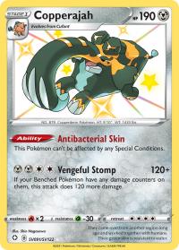 pokemon shining fates copperajah sv91 sv122