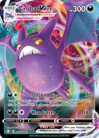 pokemon shining fates crobat vmax 45 72