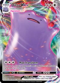 pokemon shining fates ditto vmax 51 72