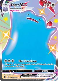 pokemon shining fates ditto vmax sv119 sv122