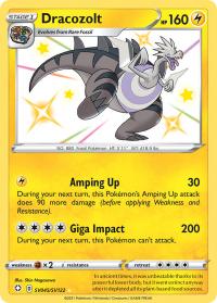 pokemon shining fates dracozolt sv45 sv122