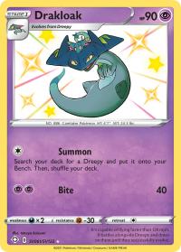 pokemon shining fates drakloak sv61 sv122