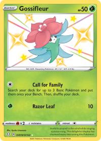 pokemon shining fates gossifleur sv10 sv122