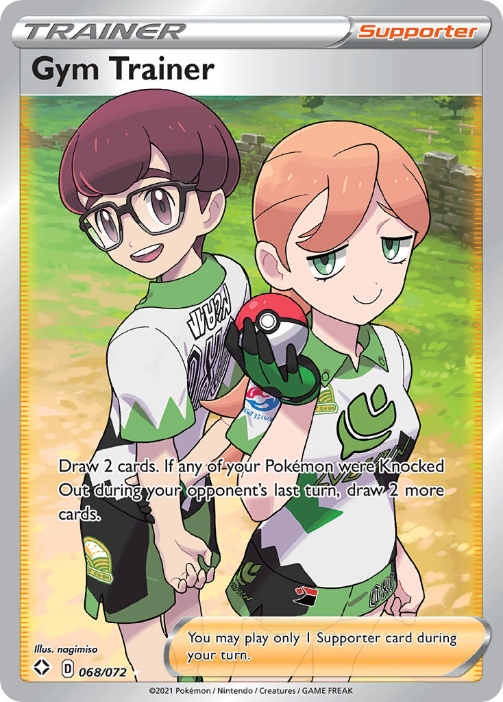 Gym Trainer - 68-72 - Full Art