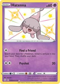 pokemon shining fates hatenna sv54 sv122